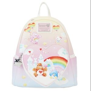 NWT Loungefly Hello Kitty & Friends x Care Bear Care-a-Lot Backpack